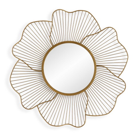 Blossom Gold Floral Mirror
