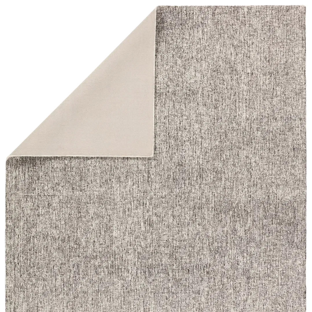 Britta Living Oland Handmade Solid Gray/Cream Area Rug large image 