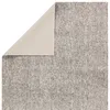 Britta Living Oland Handmade Solid Gray/Cream Area Rug thumbnail 1