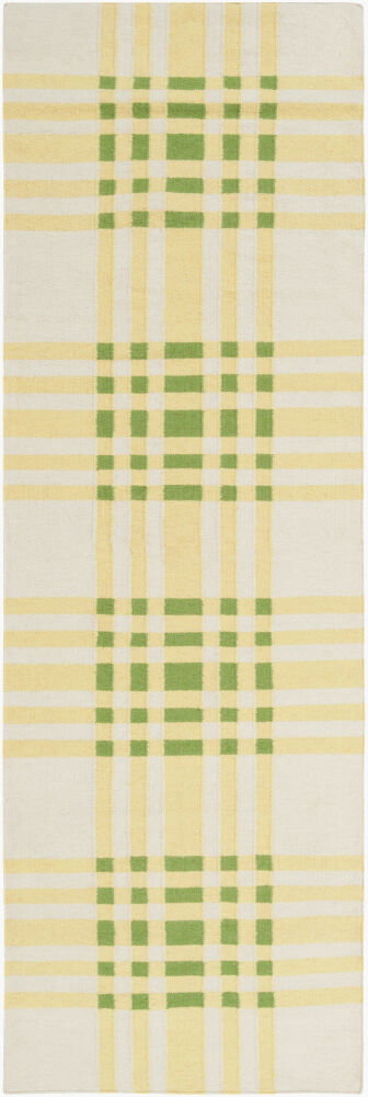 Happy Cottage Handmade Rug, by Surya, 8' length x 2'6" width