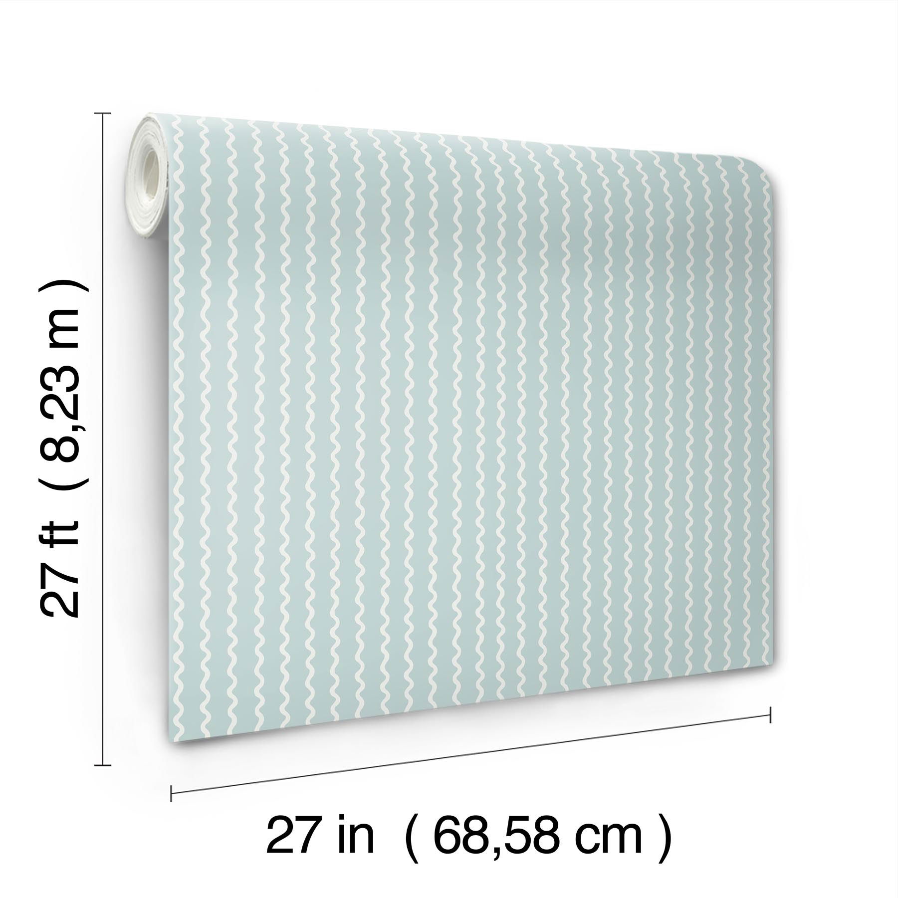 Rickrack Light Blue Wallpaper large image 