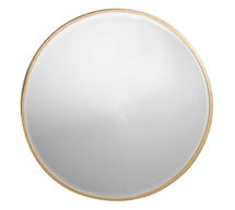 Online Designer Other Layne Oversized Round Wall Mirror, Brass - 49"