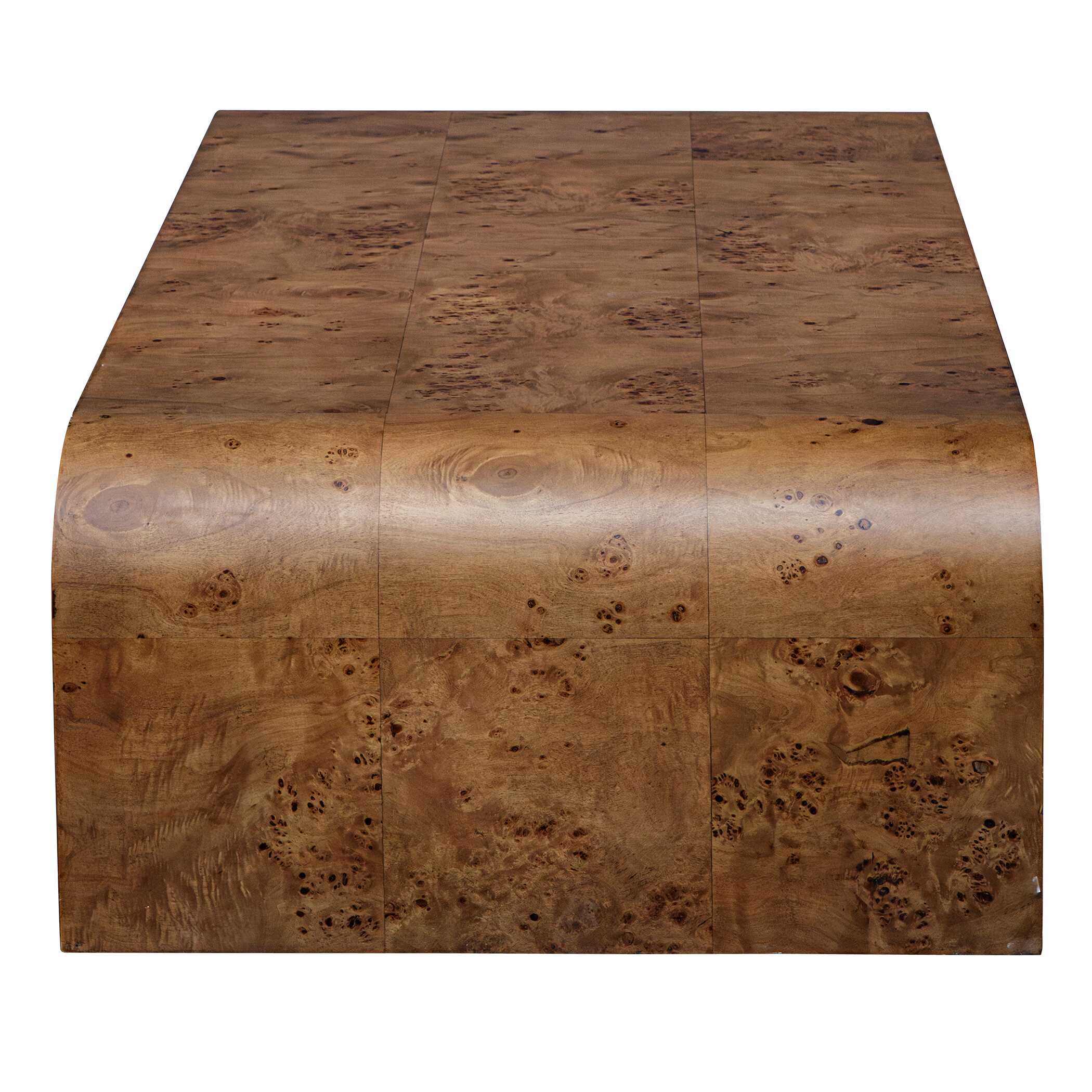 Carraway Burl Wood Coffee Table, Furniture by Uttermost, 56" width x 16" height x 30" depth View 6
