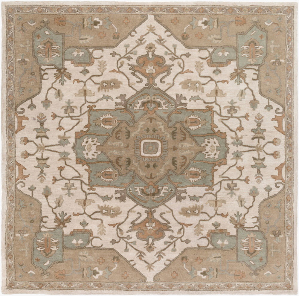 Caesar Handmade Rug, by Surya, 8' length x 8' width