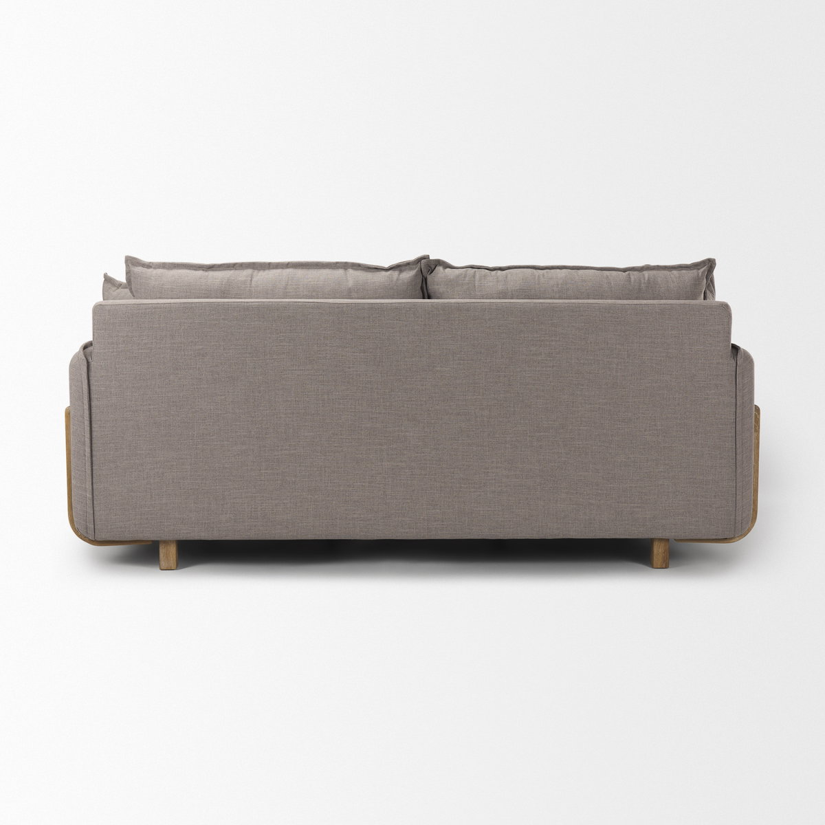 Roy I 84' Flint Gray Upholstered Three Seater Sofa, Sofas & Sectional by Mercana, 83.86" length x 40.94" width x 32.87" height View 6