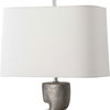 Free Flowing Nickel Table Lamp thumbnail 6