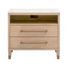 Cambria 2-Drawer Nightstand, by Essentials for Living, 29" width x 26.75" height x 18" depth thumbnail 1