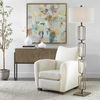 Link Brushed Gold Floor Lamp thumbnail 1