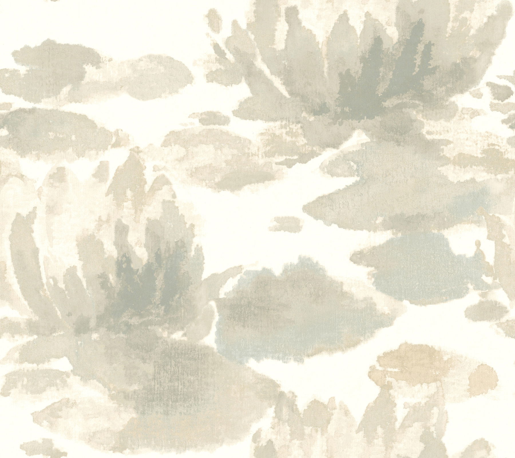 Water Lily Grey Wallpaper large image 