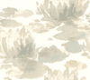 Water Lily Grey Wallpaper thumbnail 0