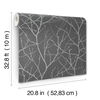 Trees Silhouette Charcoal & Silver Wallpaper thumbnail 4