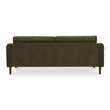 Quinn Sofa Cedar Green, Sofas & Sectional by Moe's Home, 86.6" width x 33.5" height x 34.8" depth thumbnail 4