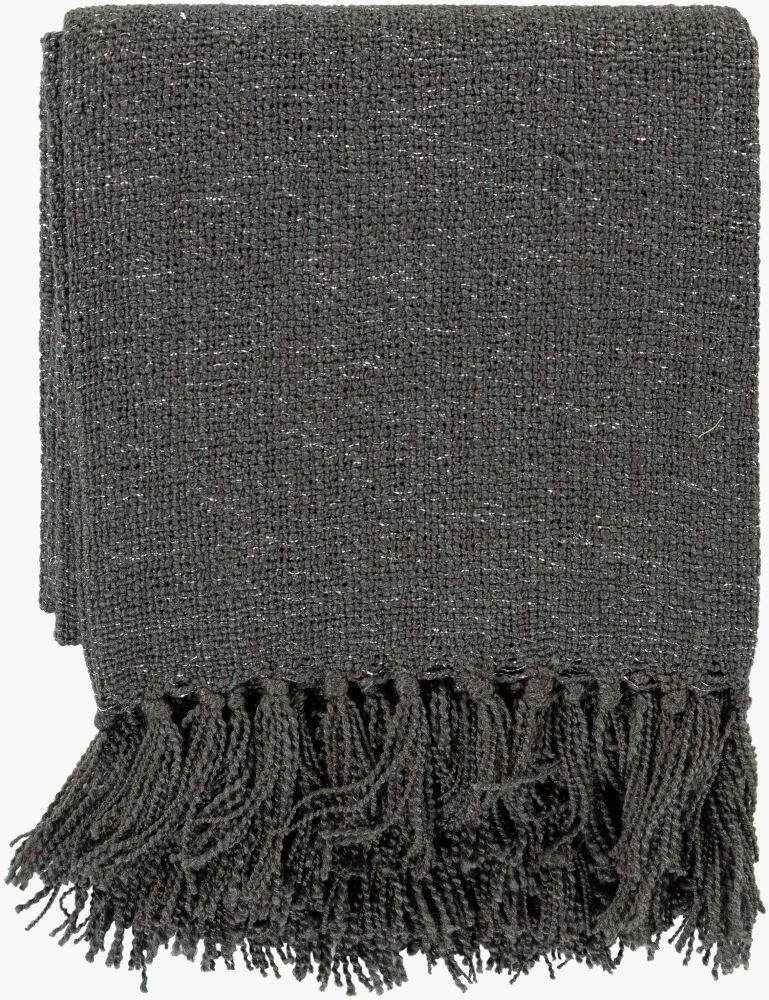 Tilda Throw, Blankets & Throw by Surya, 60" length x 50" width