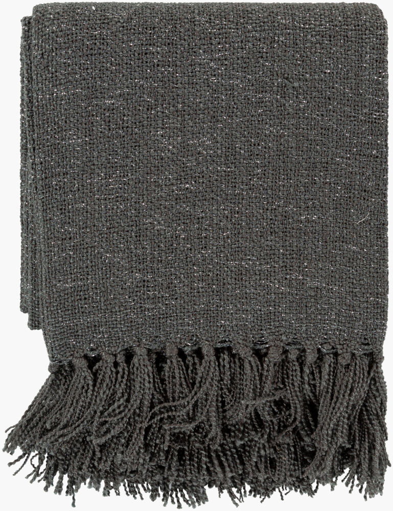 Tilda Throw, Blankets & Throw by Surya, 60" length x 50" width