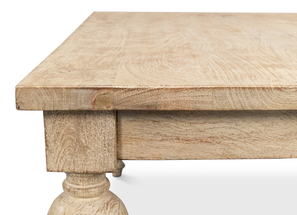 Jocelyn Coffee Table, by Sarreid, 3'3" length x 3'3" width x 1'6" height View 12