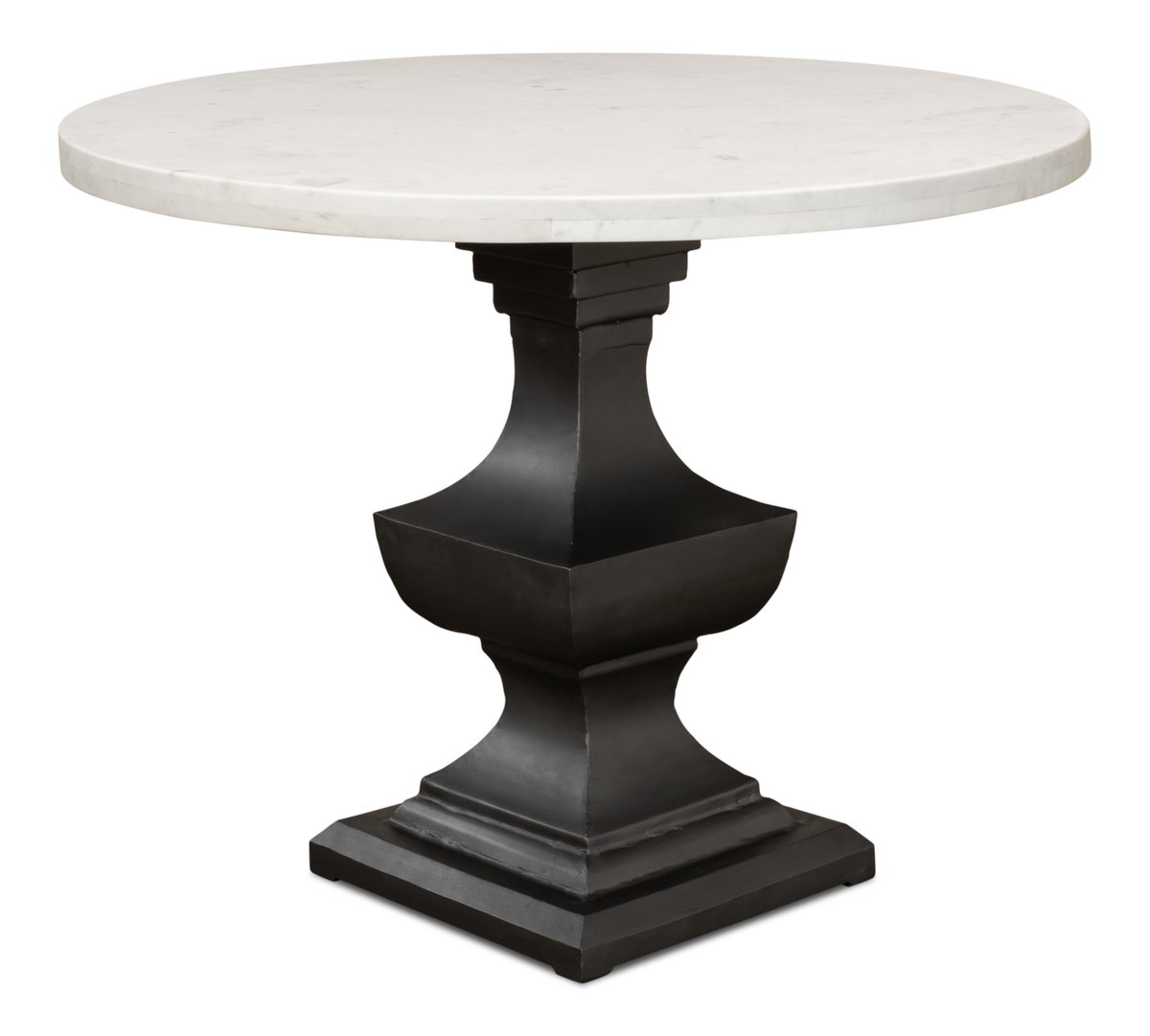 Haviland Dining Table, by Sarreid, 3'4" length x 3'4" width x 2'7" height View 9
