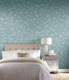 Gingko Trail Blue Wallpaper thumbnail 2