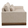 Amal Sofa Fawn, Sofas & Sectional by Dovetail, 98.5" width x 33" height x 40" depth thumbnail 3