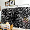 Hyper Space Black Peel & Stick Wall Mural thumbnail 3