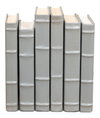 Books, Set Of 12, Antique Grey, Decor by Sarreid, 7" length x 1" width x 5" height thumbnail 6