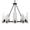 Ellipse 10 Light Dark Bronze Chandelier thumbnail 2