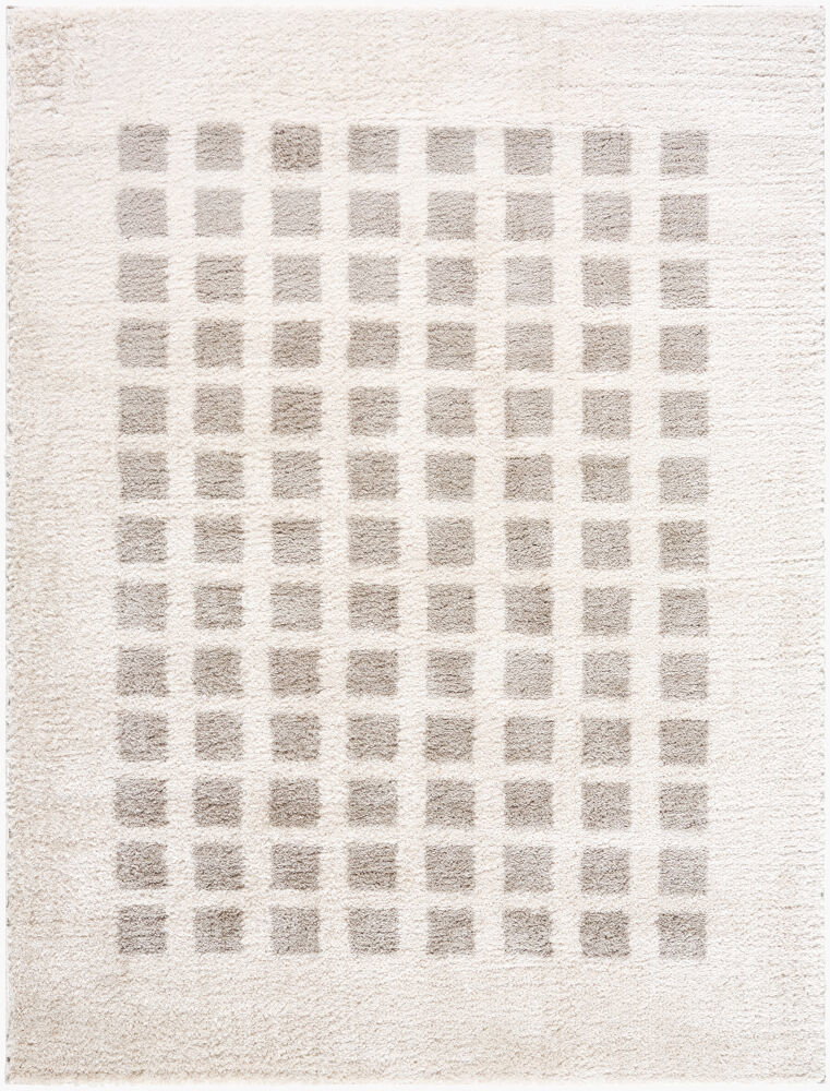 Fossay Shag Machine Woven Rug, by Surya, 2'11.43" length x 1'11.62" width