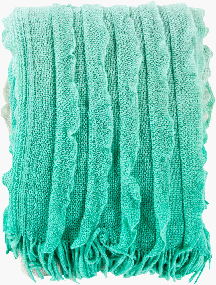 Toya Throw, Blankets & Throw by Surya, 60" length x 50" width