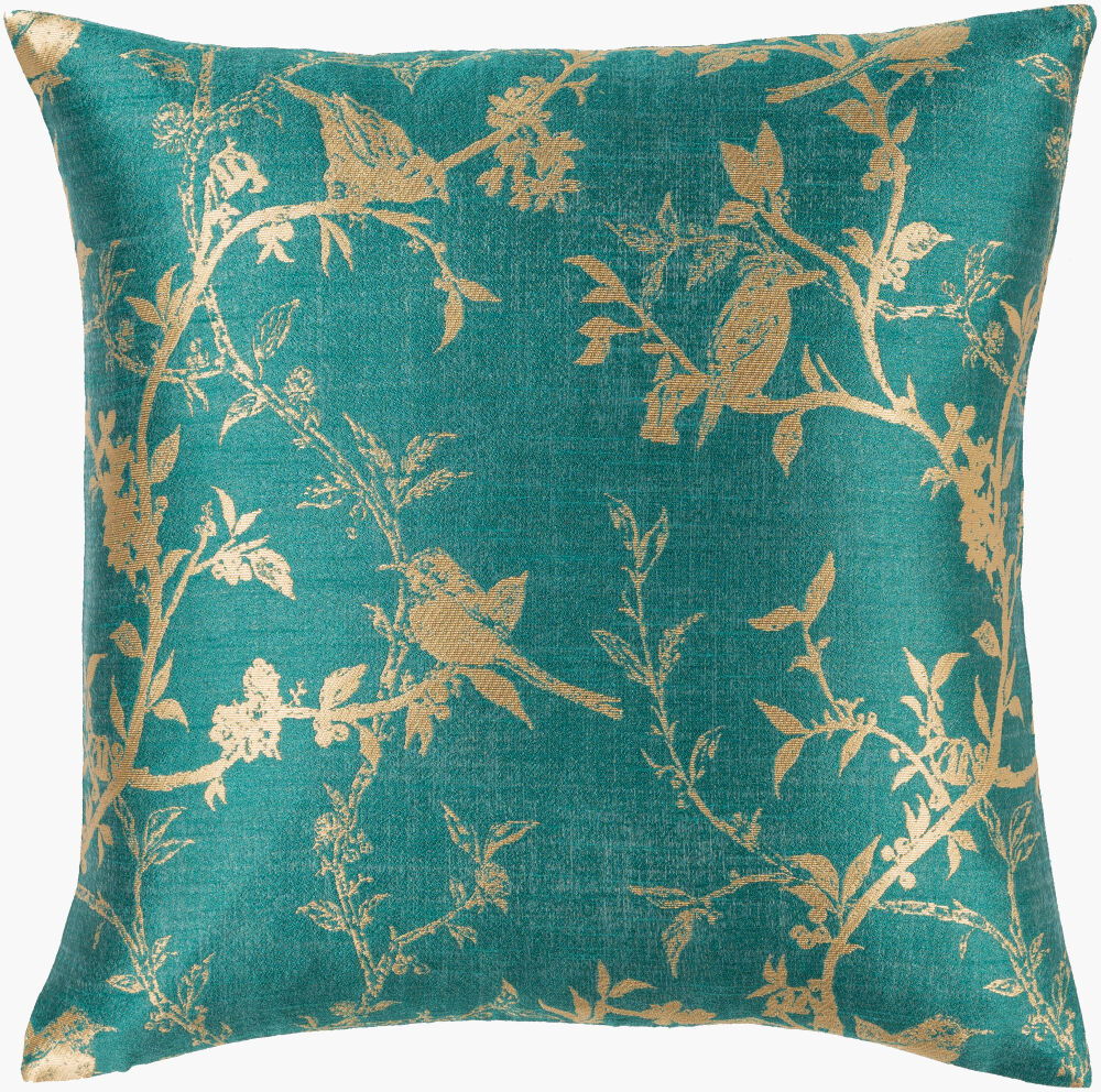 Calliope Accent Pillow, Decorative Pillow by Surya, 18" length x 18" width