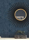Ascot Damask Dark Blue Wallpaper 1 Ascot Damask Dark Blue Wallpaper thumbnail 1