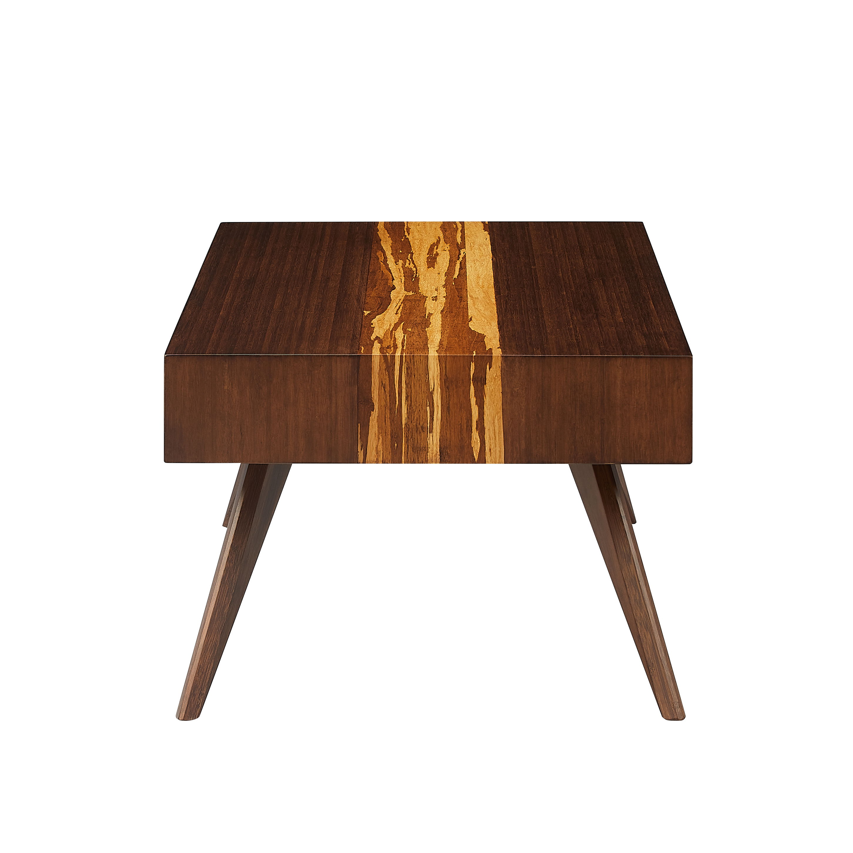 Azara Tiger Coffee Table, Sable, Living Room by Greenington, 24" length x 46" width x 17.5" height View 4