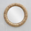 Twisted Seagrass Round Mirror thumbnail 3