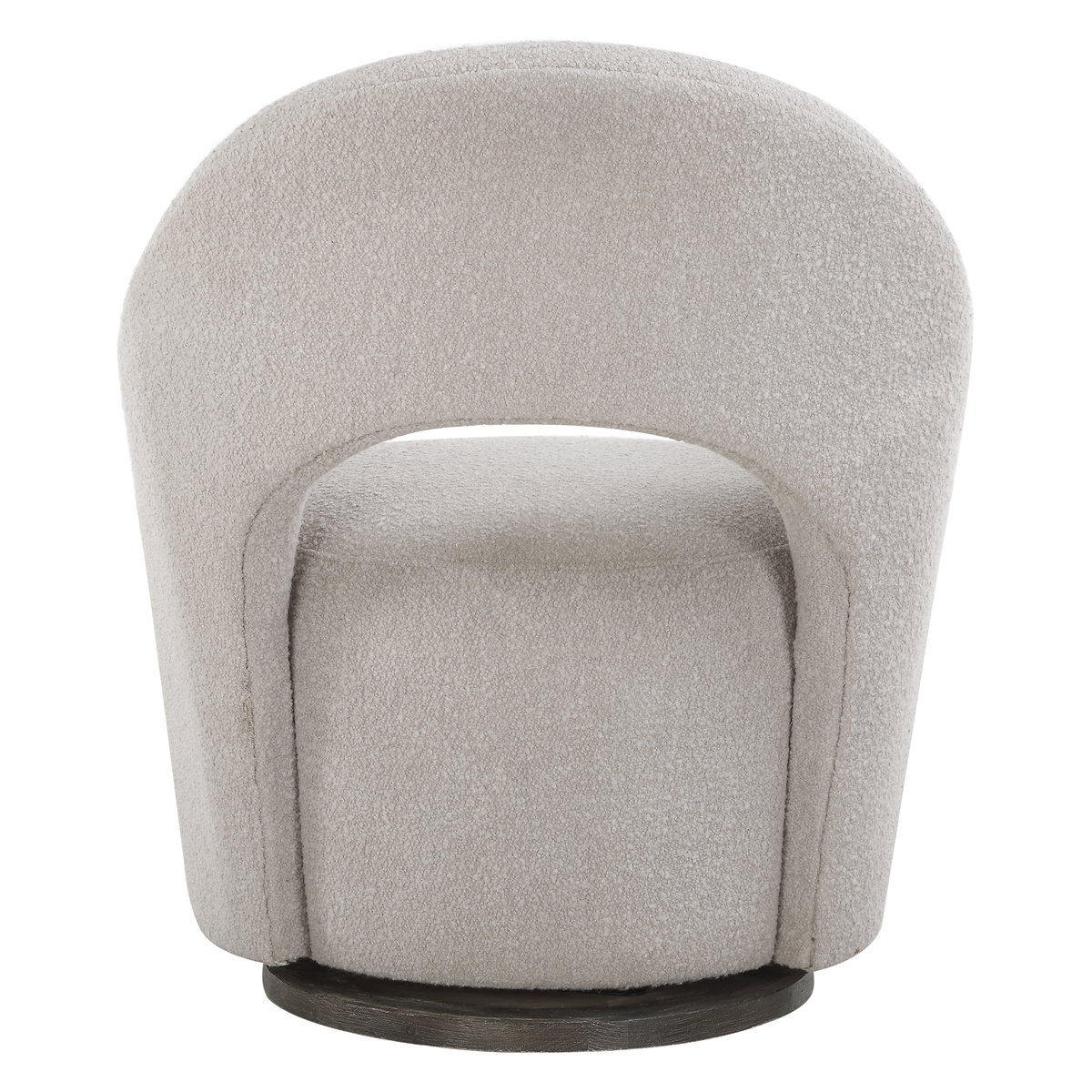 Wander Fabric Swivel Chair, Accent Chair by Uttermost, 28.25" width x 32.75" height x 33.5" depth View 10