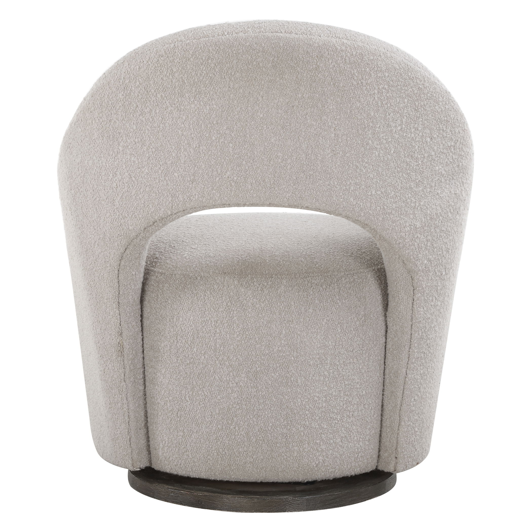 Wander Fabric Swivel Chair, Furniture by Uttermost, 28.25" width x 32.75" height x 33.5" depth View 10