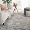Jaipur Living Ramsay Hand-Knotted Striped Dark Gray/ Ivory Area Rug 9'X12' thumbnail 3
