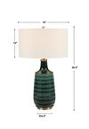 Scouts Deep Green Table Lamp thumbnail 2