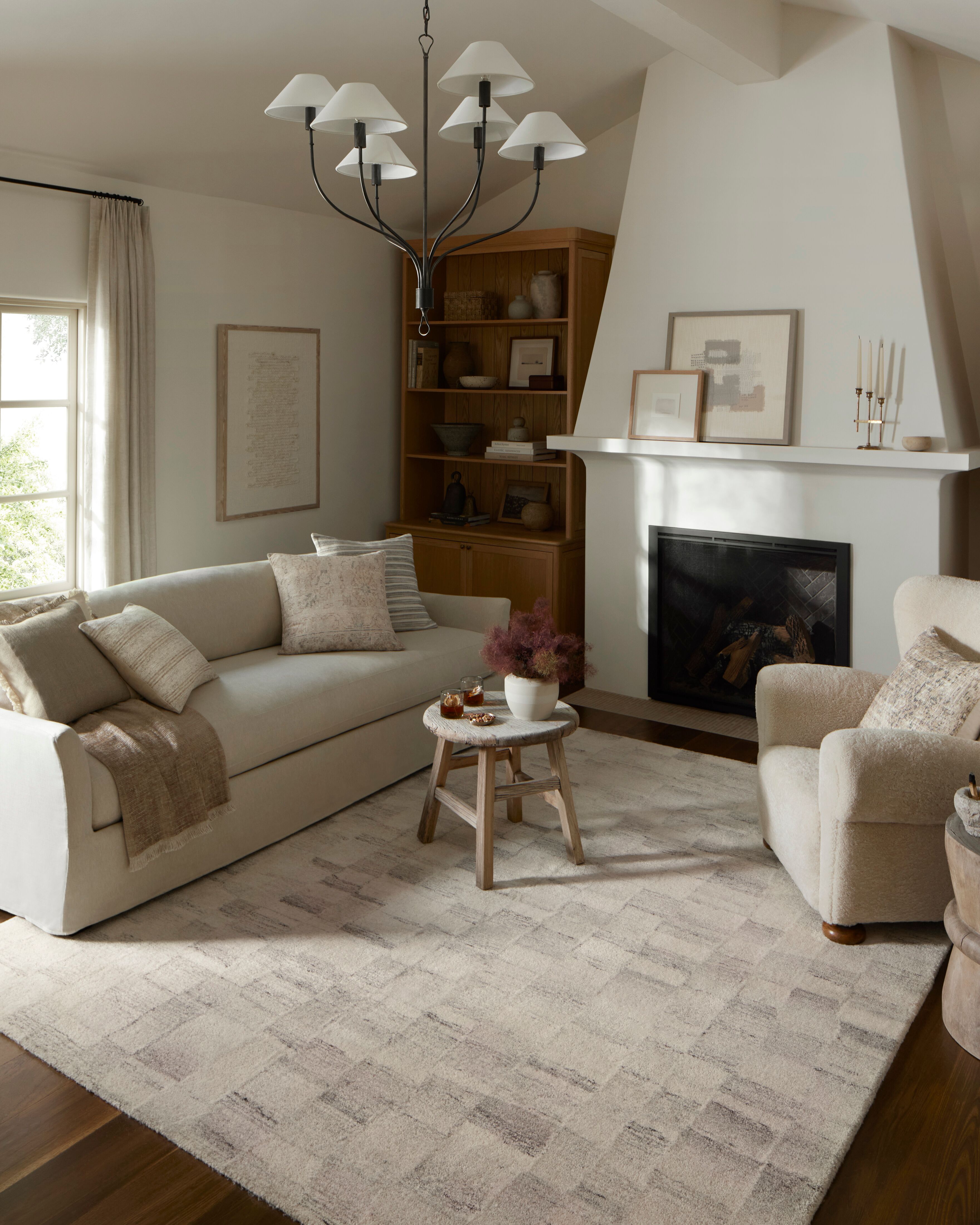 Amber Lewis x Loloi Rocky Rug, 2'6" length x 7'6" width View 2