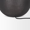 Sadiyah Black Brushed Metal with Beige Shade Table Lamp thumbnail 7