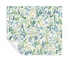 Lea Indigo Peel & Stick Wallpaper thumbnail 4