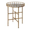 Tilly Bright Gold Accent Table, Side & End Table by Uttermost, 19.5" width x 25.75" height x 19.5" depth thumbnail 4