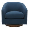 Oscy Swivel Chair Dark Atlantic Blue thumbnail 0