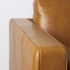 Svend 88.0L x 38.0W x 34.0H Tan Leather Sofa, Sofas & Sectional by Mercana, 87.8" length x 37.8" width x 34.65" height thumbnail 13