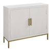 Front Range White 2 Door Cabinet, Cabinets & Chest by Uttermost, 40.25" width x 34" height x 13" depth thumbnail 5