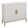 Front Range White 2 Door Cabinet, Furniture by Uttermost, 40.25" width x 34" height x 13" depth thumbnail 5