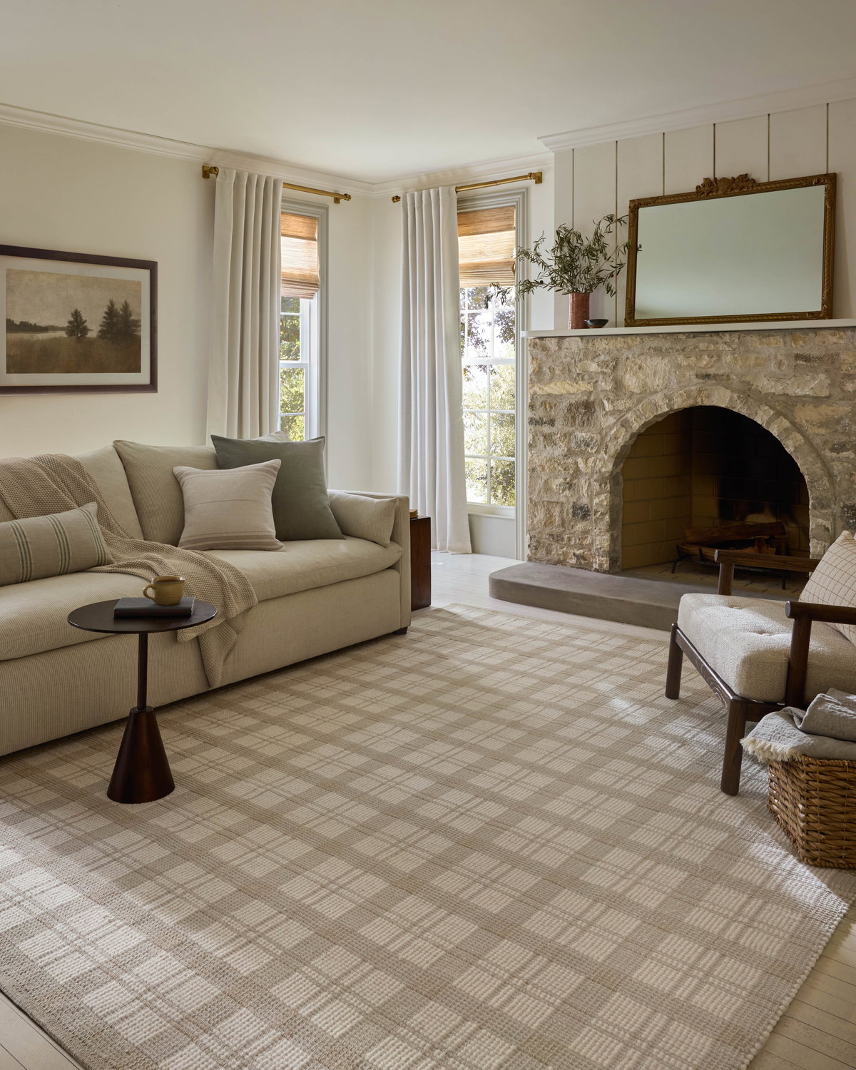 Magnolia Home by Joanna Gaines x Loloi Ryder Rug, 1'6" length x 1'6" width View 2