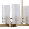 Mistie 8 Light Linear Chandelier, by Uttermost, 45" width x 9" height x 14.5" depth thumbnail 9