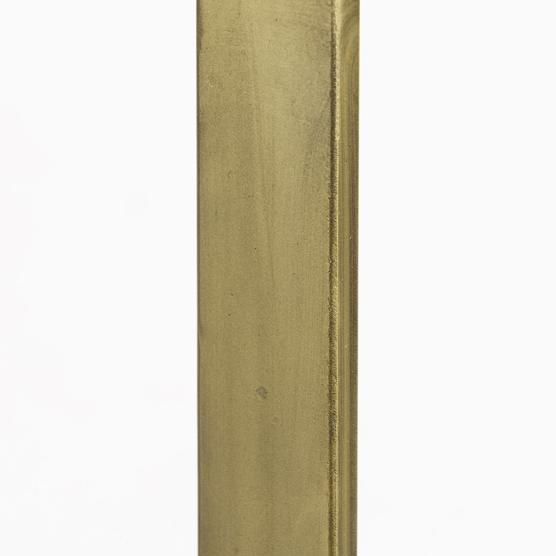 Faye 50L x 15W x 30H Beige Finished Wood with Gold Metal Base Console Table, by Mercana, 50" length x 15" width x 30" height View 8