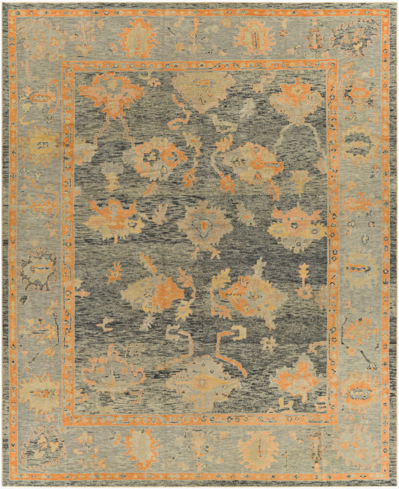 Antique One of a Kind Handmade Rug, by Surya, 10'7" length x 8'7" width