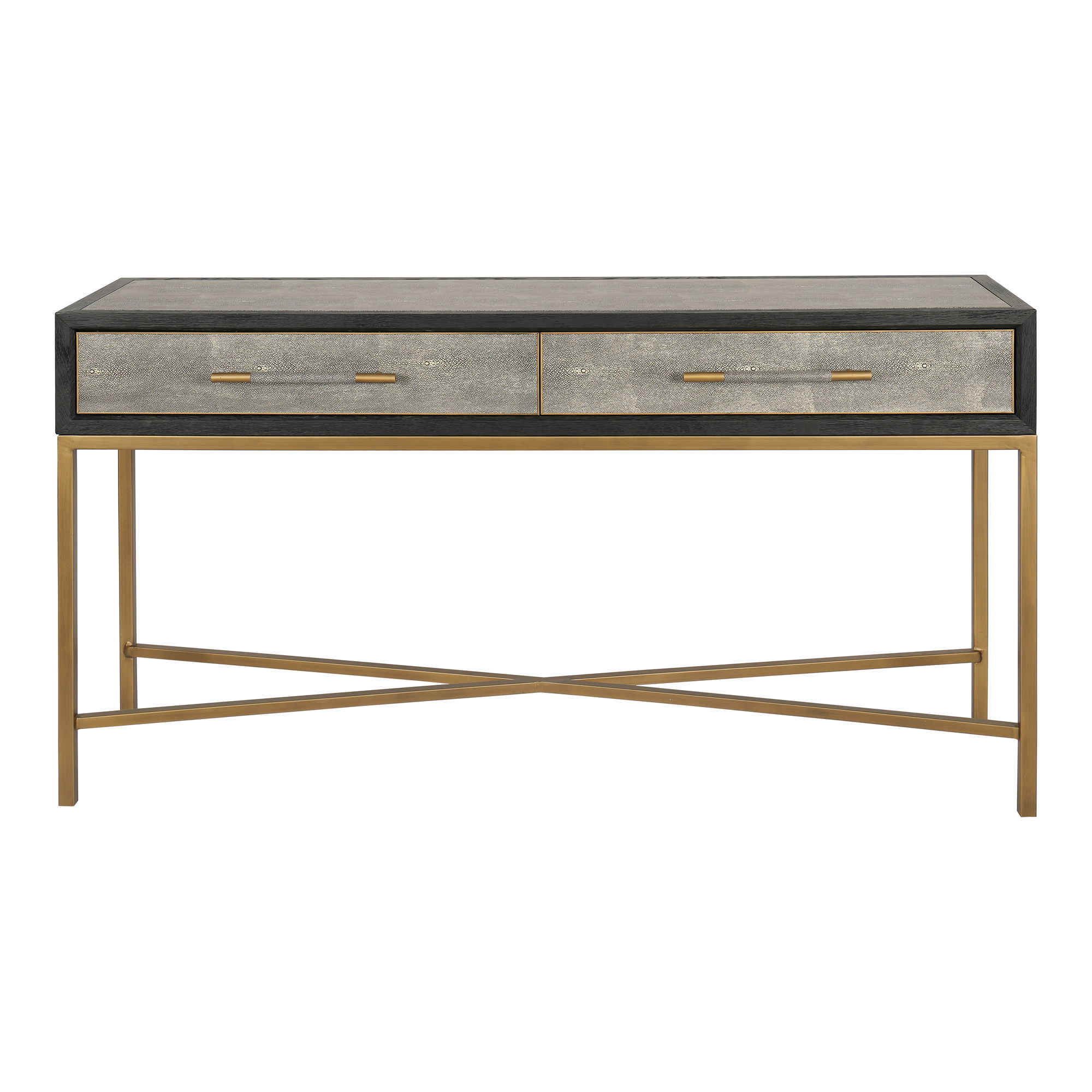 Mako Console Table Grey, by Moe's Home, 59" width x 32.3" height x 16" depth View 1