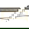 Mako Console Table Grey, by Moe's Home, 59" width x 32.3" height x 16" depth thumbnail 1