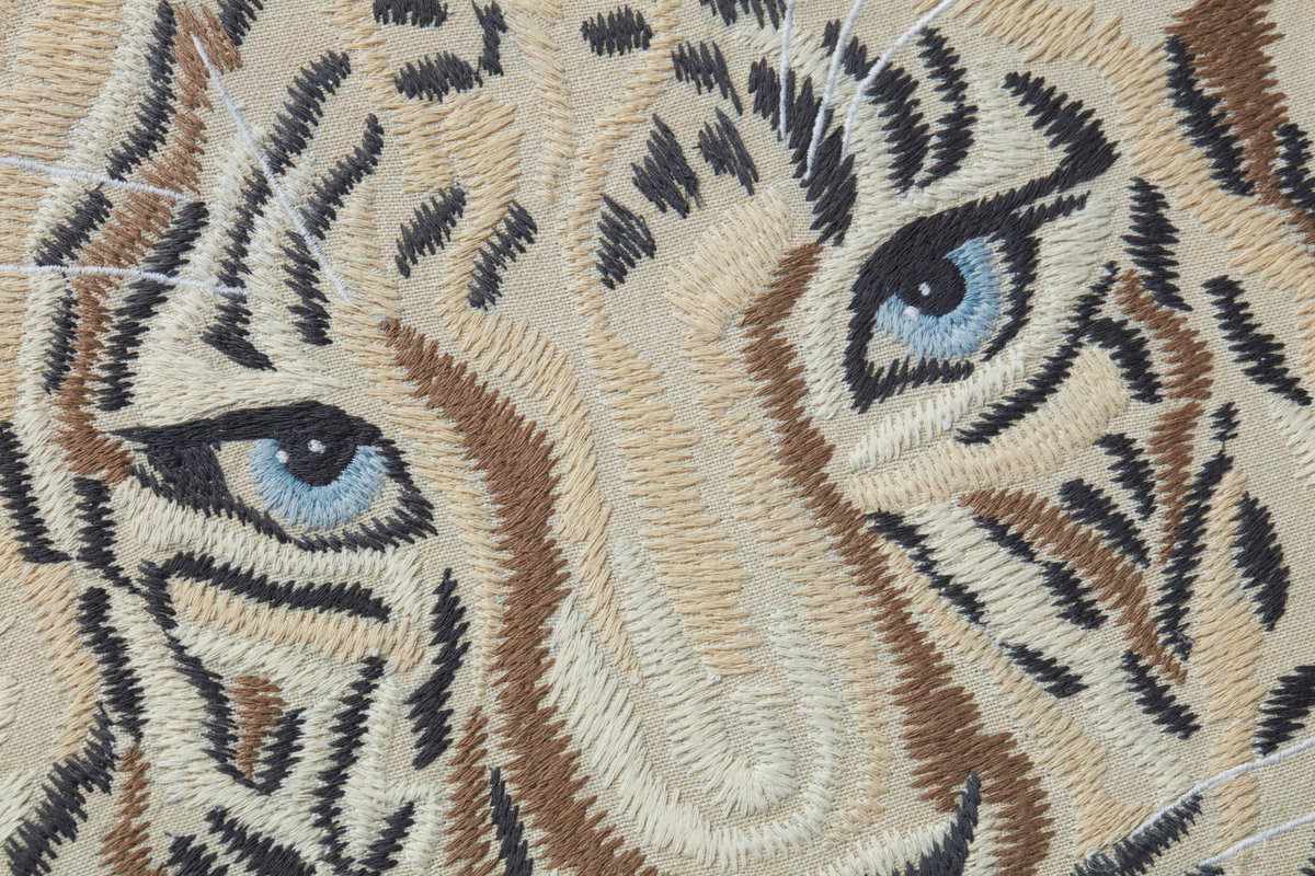 Loloi Tiger Wall Art, Wall Hanging, 24" length x 24" width View 3